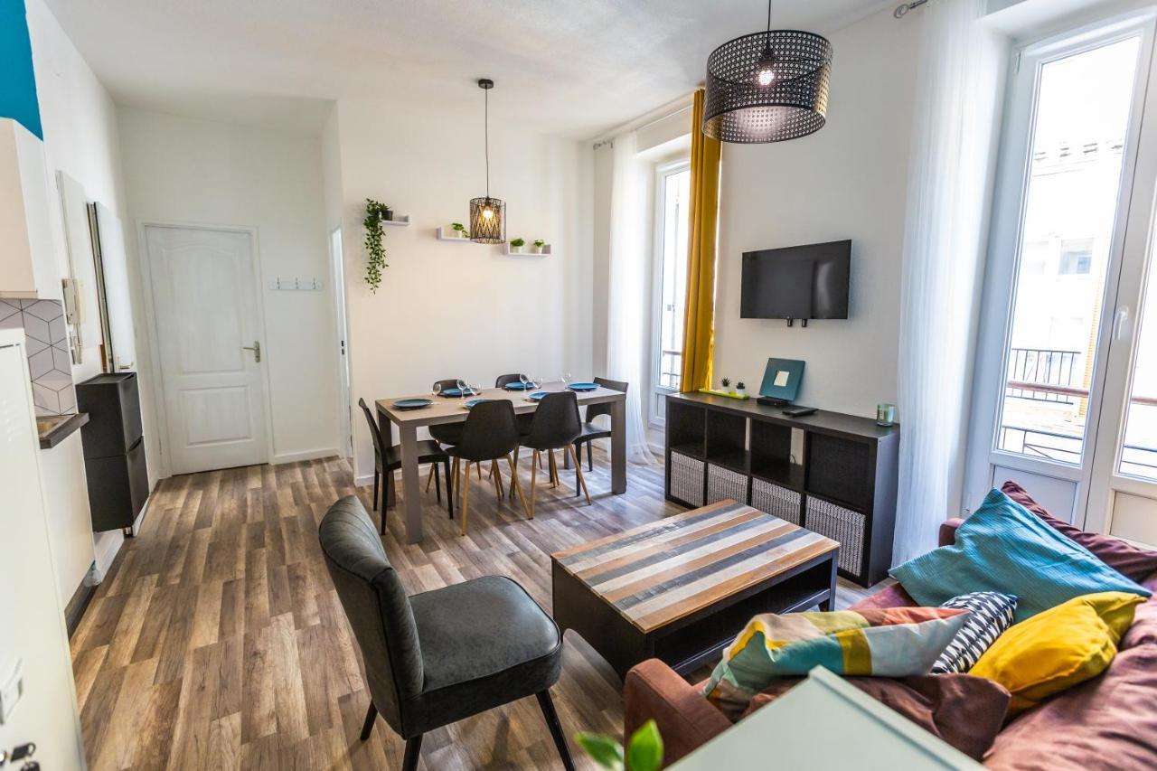 Appartement Bleu Caraibes T4 Proche Gare Et Vieux Port Marseille Bagian luar foto